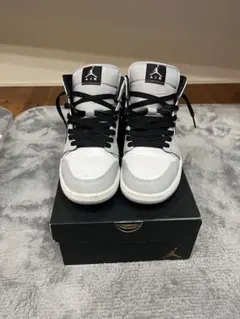 Air Jordan ハイカットスニーカー ホワイト/グレー/ブラック