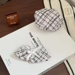 ぬい服 10cm 12cm ケープ ポンチョ ベレー帽 ツイード