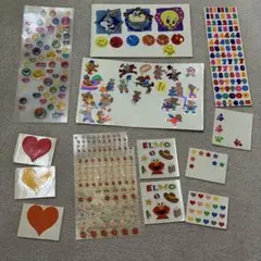 ステッカー シール まとめ売り アメコミ アメリカン 平成レトロ