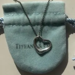 み*き様 Tiffany & Co. オープンハート ネックレス SV925