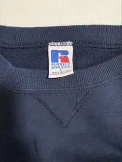 RUSSELL ATHLETIC ネイビー スウェット裏起毛