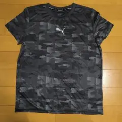 PUMA Tシャツ 160cm ブラック カモフラ柄のサムネイル