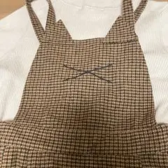 myon_CoCo*｜yuyuᗢ様専用 リベットアンドサージ　ジャンパースカートのサムネイル