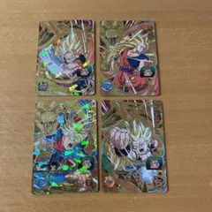 孫悟空　ベジット　トランクス　ゴテンクス★スーパードラゴンボールヒーローズ