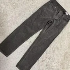 《美品》upper hights コーデュロイパンツ グレー 24インチのサムネイル