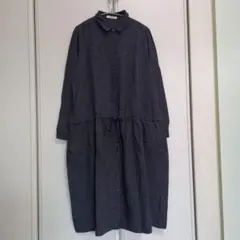 ニコアンドのチェックワンピース