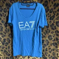 半袖　T shirt Blue 175cm 美品　street