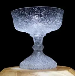 オールド・バカラ 春海商店特注品 大型 氷硝子高台皿 美術器 コンポート うつわのサムネイル