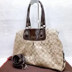 Coach Ashley Satchel Bag Signature y2k