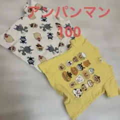 アンパンマン、半袖、シャツ100