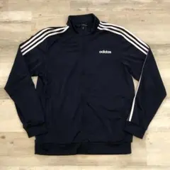 古着 00年代 adidas アディダス トラックジャケット ジャージ ネイビー