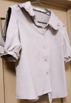 ブラウス　量産　地雷　ピンク