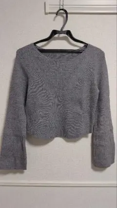 ニット　短め　COCODEAL　古着