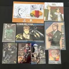 進撃の巨人　ジャン　カード　ポストカード　まとめ売り