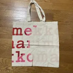 【レア】marimekko ロゴトートバッグ
