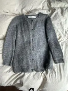 ZARA グレー 長袖カーディガン