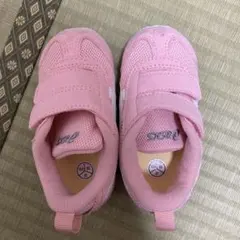 asics ピンク キッズシューズ 21cm ベルクロ
