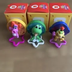 キャサリン　カエルルイージ　クッパjr. マクドナルド ハッピーセットフィギュア