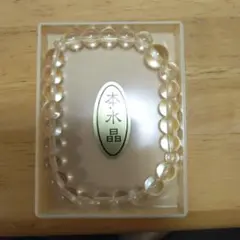 本水晶・ブレスレット