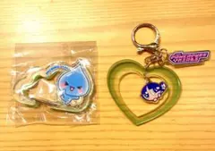 【新品未使用】しずくちゃん＆パワパフ アクリルカラビナ 2点
