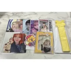 NiziU ハッピードロー リク フォトカード うちわグリップ　セット