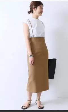 【美品】スピックアンドスパンノーブル　 NOBLE　サロペットスカート