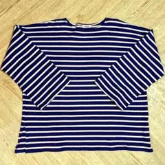 LEPSIMレプシム　ボーダートップス　大きめサイズ