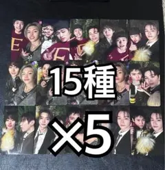 RIIZE All of You 通常盤 ユニット トレカ 15種 コンプ ×5