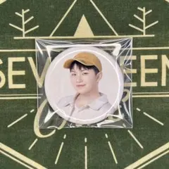 SEVENTEEN セブチカフェ ウジ 缶バッジ