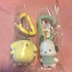サンリオ カラフルカラビナマスコットチャーム ポムポムプリン ポチャッコ