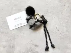 ヌビキルティングハートチャーム