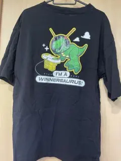PIXAR トイストーリー レックス Tシャツ L 黒　半袖　ディズニーのサムネイル