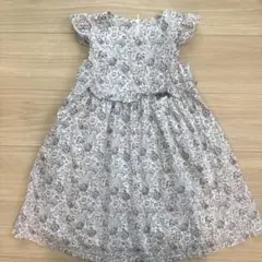 美品⭐︎タルティーヌエショコラ　花柄 半袖ワンピース 120センチ