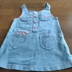 メゾピアノ　デニムワンピース