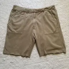 コーエン　coen メンズ　ショートパンツ ハーフパンツ　XL カーキグリーン