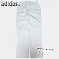 【adidas】ゴルフパンツ 73cm ホワイト ウェア
