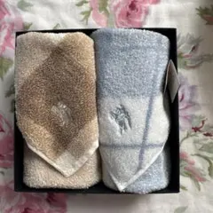 ♥︎Burberryハンカチ♡タオルハンカチ♡2枚セット♡新品タグ付き