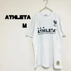 ATHLETAアレスタ　半袖Tシャツ　ホワイト　Mサイズ
