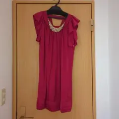 お呼ばれ用ワンピース ファッションピンク