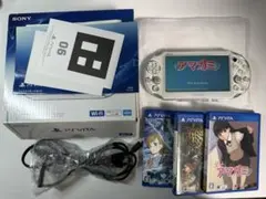 箱付き PSVita PCH-2000 ライトブルー&ホワイト+ ソフト3本