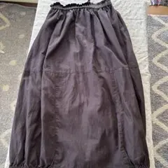 しまむら　シーズンリーズン　　 黒 フレアスカート Mサイズ