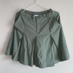 Columbia カーキ キュロットスカート アウトドアショートパンツ