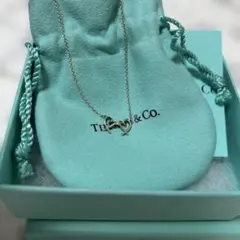 ダブルラビングハート　ネックレス　Tiffany & Co.