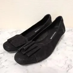 【極美品】COMPOSITION9 コンフォート パンプス ブラックラメのサムネイル