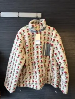 【新品未使用】jouetie リバーシブルボアジャケット 花柄