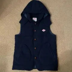 DANTON BEAMSコラボフード付きダウンベスト