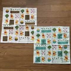 【未使用品】くまのプーさん バンダナ2枚セット