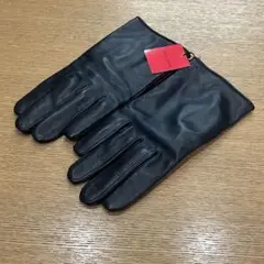 CHARLES JOURDAN 革手袋 24cm 黒 ブラック 未使用品