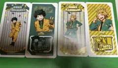僕のヒーローアカデミア ステッカー 4枚セット