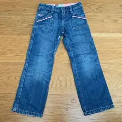 ディーゼル　デニム　ストレートジーンズ　女の子　106cm